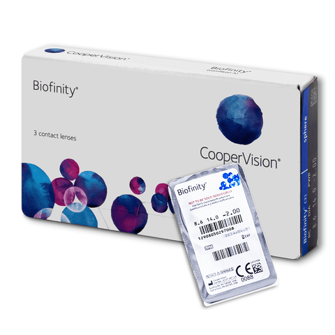 Biofinity CooperVision (Біофініті) 1шт контактні лінзи одномісячні для зору 146 фото