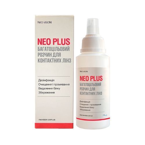Розчин для контактних лінз Neo Plus 360 ml 514 фото