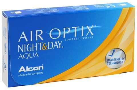 Air Optix Night & Day AQUA 1шт місячні контактні лінзи 525 фото