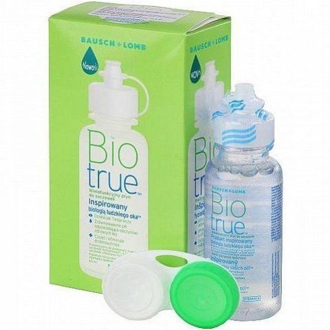Розчин для очищення та догляду Biotrue 60 ml 1002 фото