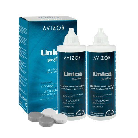 Багатоцільовий розчин Avizor Unica Sensitive 350 + 350ml 786 фото
